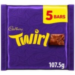 Cadbury Twirl Chocolate Bar 5 Pack 